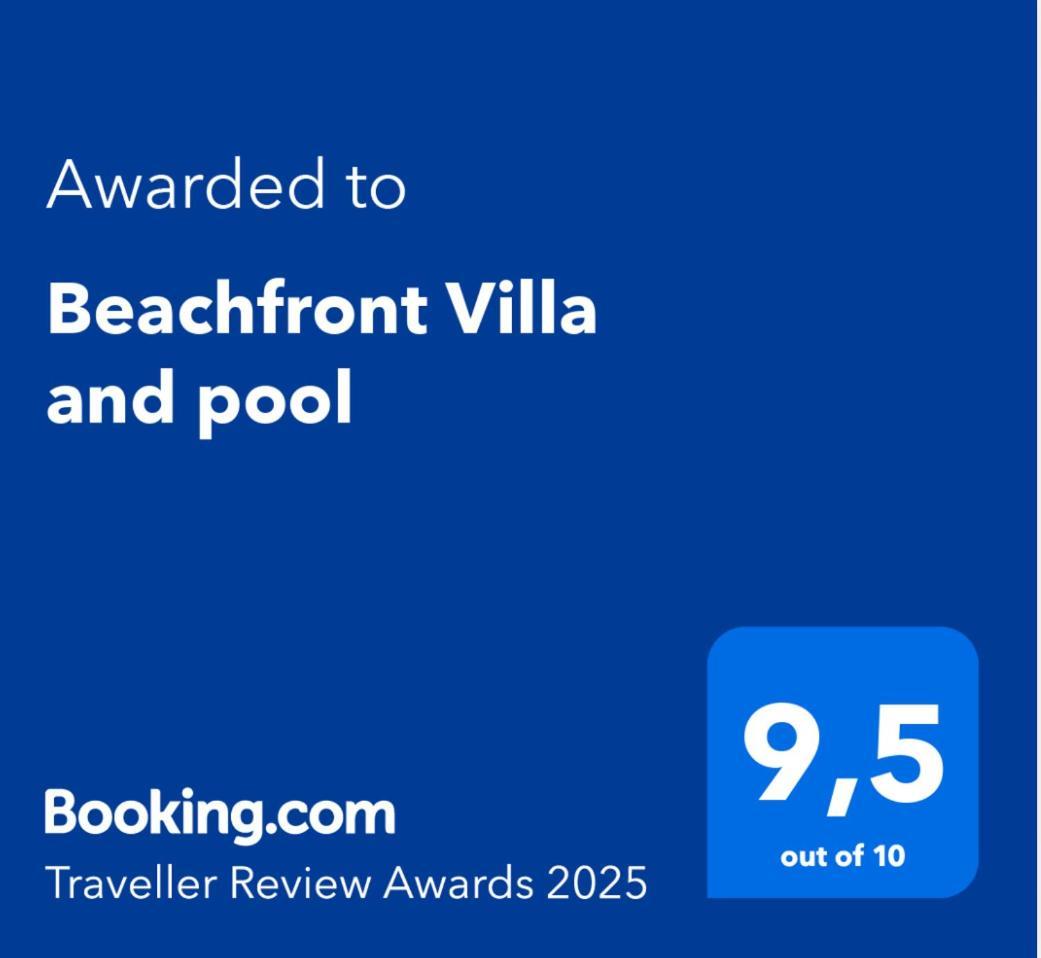 Beachfront Villa And Pool Puerto de Santiago  Esterno foto